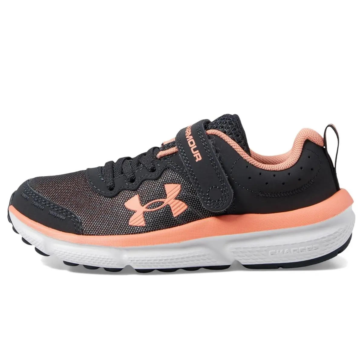 Under Armour shoes - Anthracite/White/Flare Orange 8
