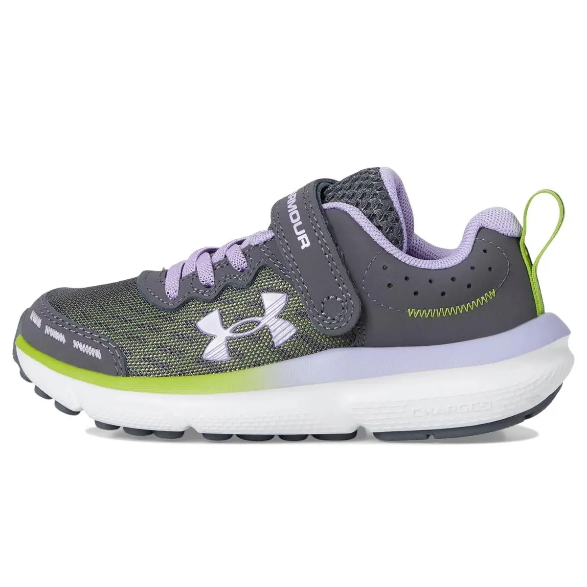 Under Armour shoes - Anthracite/White/Flare Orange 33