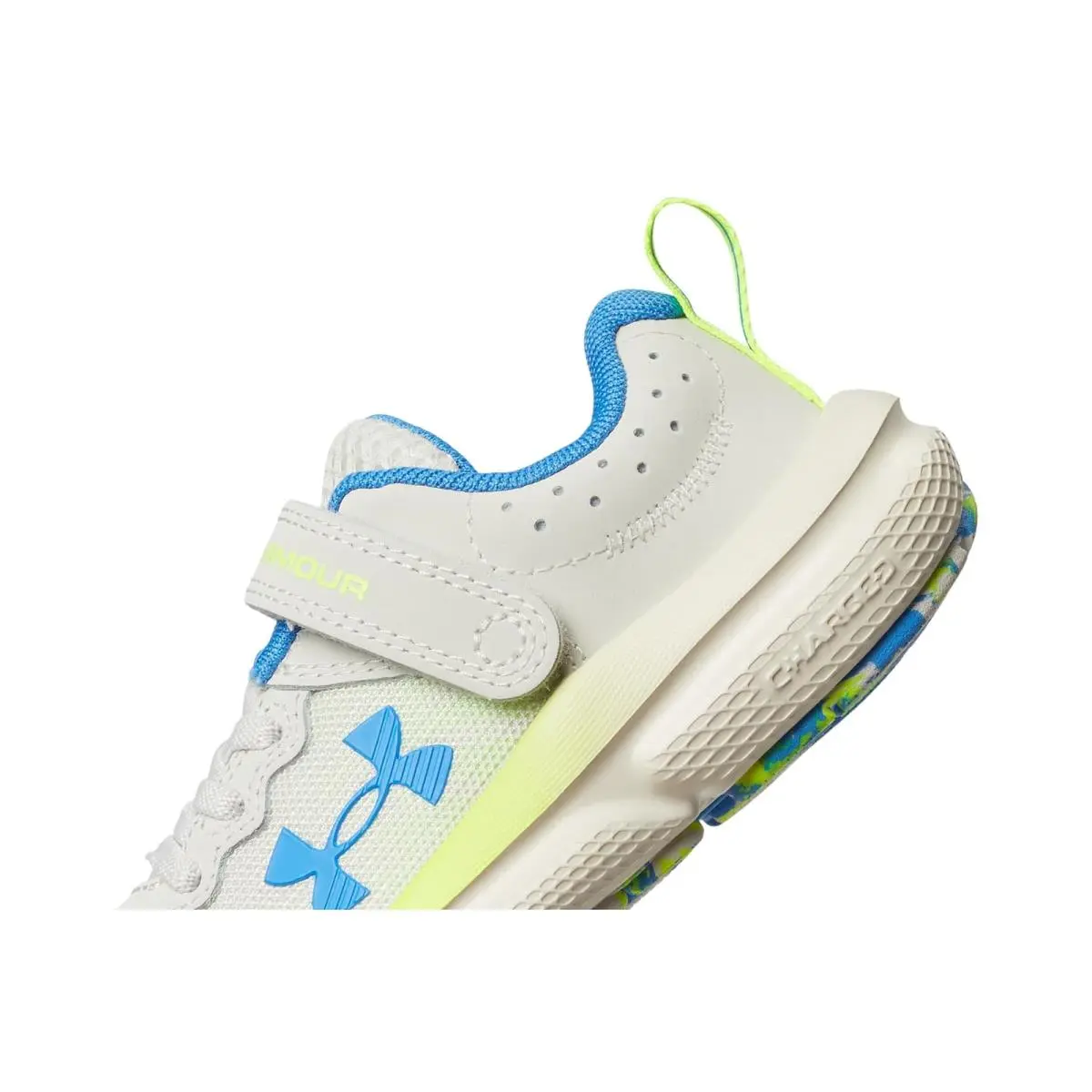 Under Armour shoes - Black/White/White 25