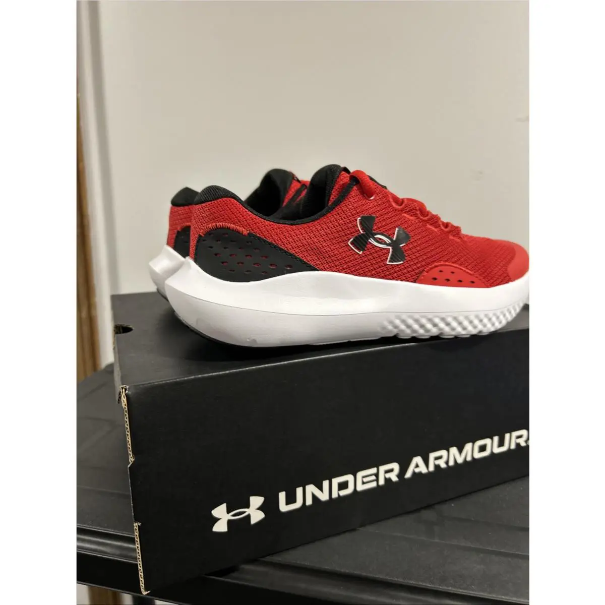 Under Armour shoes - Surge 4 AC - Surge - 3027103-600 - Red 11