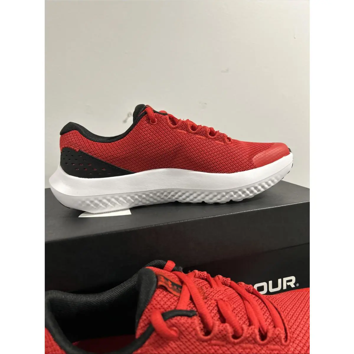 Under Armour shoes - Surge 4 AC - Surge - 3027103-600 - Red 1