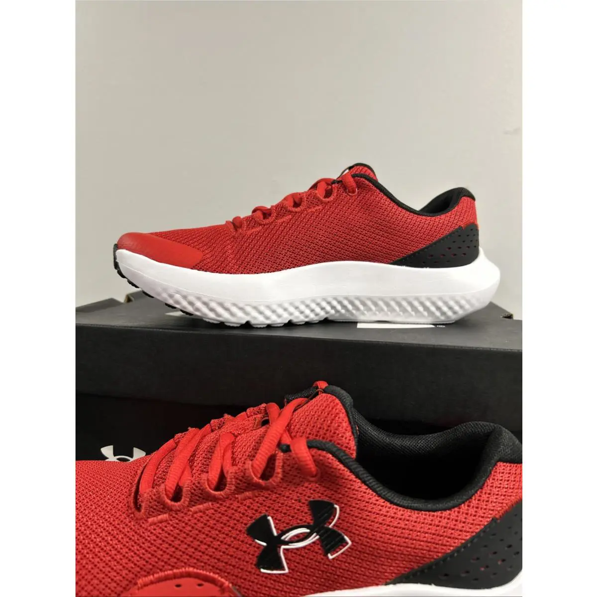Under Armour shoes - Surge 4 AC - Surge - 3027103-600 - Red 3