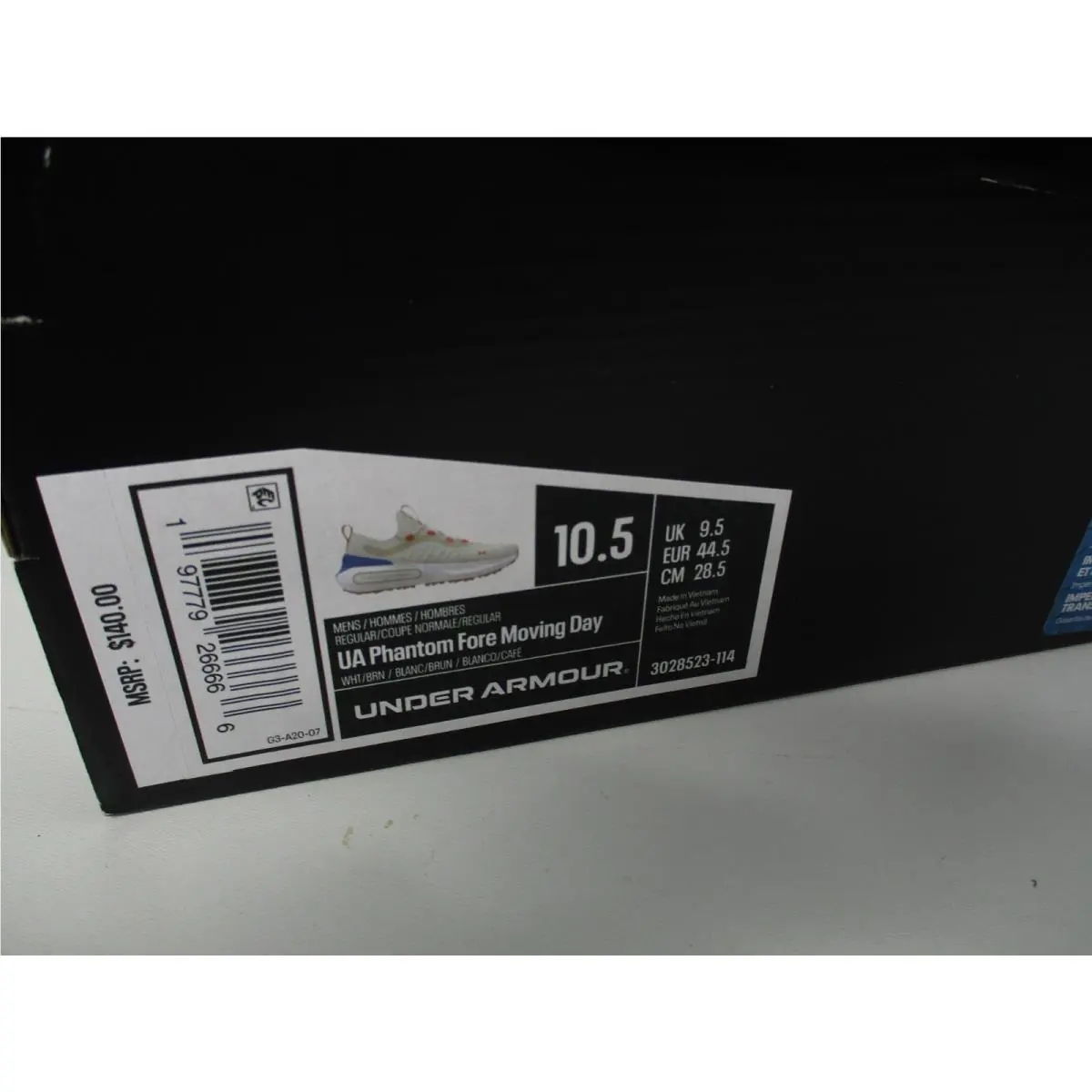 Under Armour shoes - Phantom Fore Moving Day - Phantom Fore Moving Day - White, Manufacturer: White Clay / Stone / Royal 7