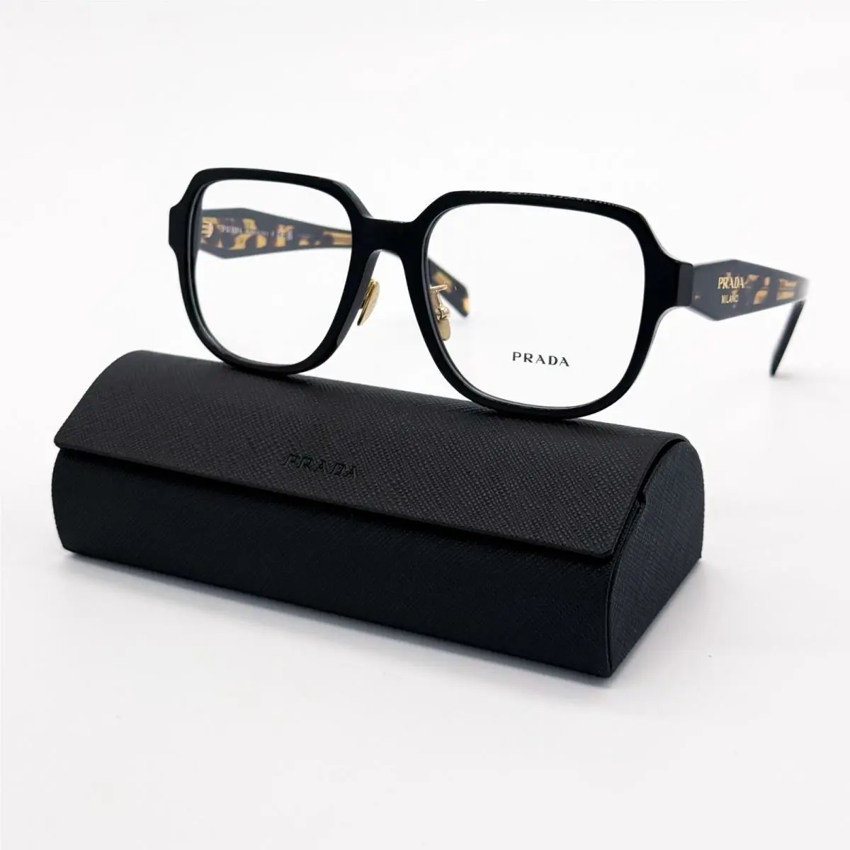 Prada PRB07VD 3891O1 Eyeglasses Women Black/havana Eyewear Vpr B07D