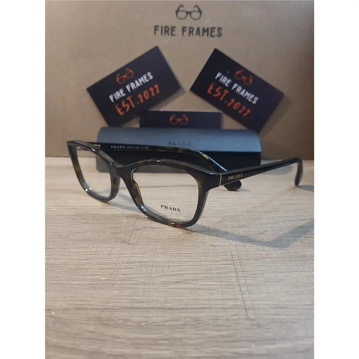 Prada Vpr 05P 2AU -1O1 Tortoise Eyeglasses Frames Prada Glasses 52-18-140