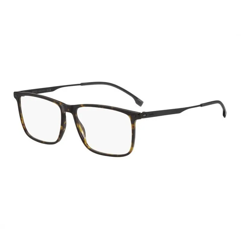 Boss 1642 02OS 00 Havana Matte Black 55mm Eyeglasses by Hugo Boss