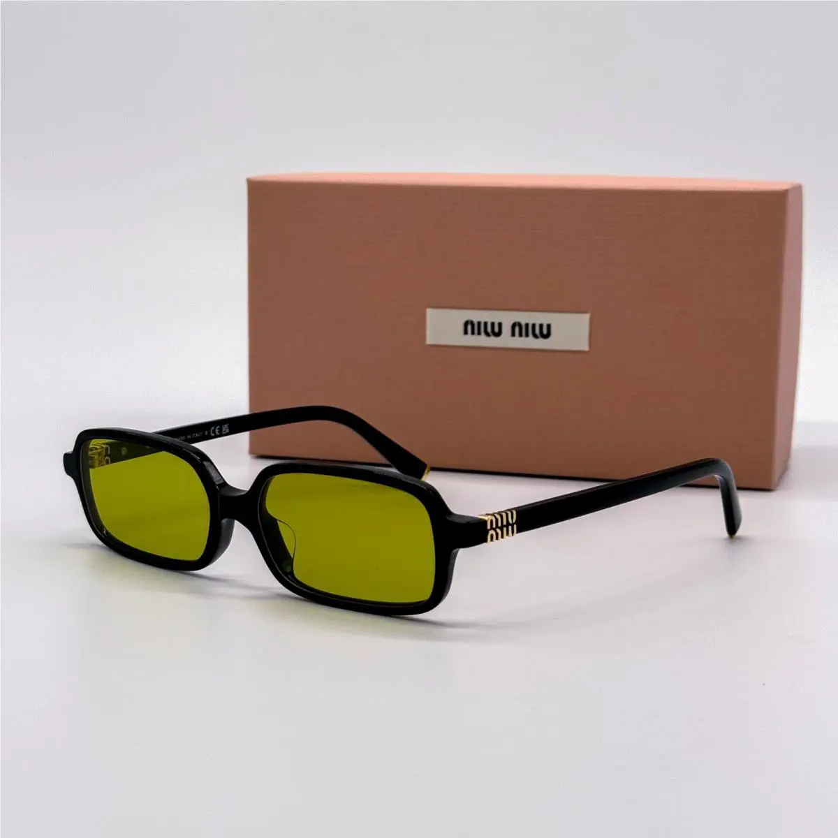 Miu Miu Smu 11ZF 16K07O Square MU11ZS Women MU11ZSF 16K07O Sunglasses