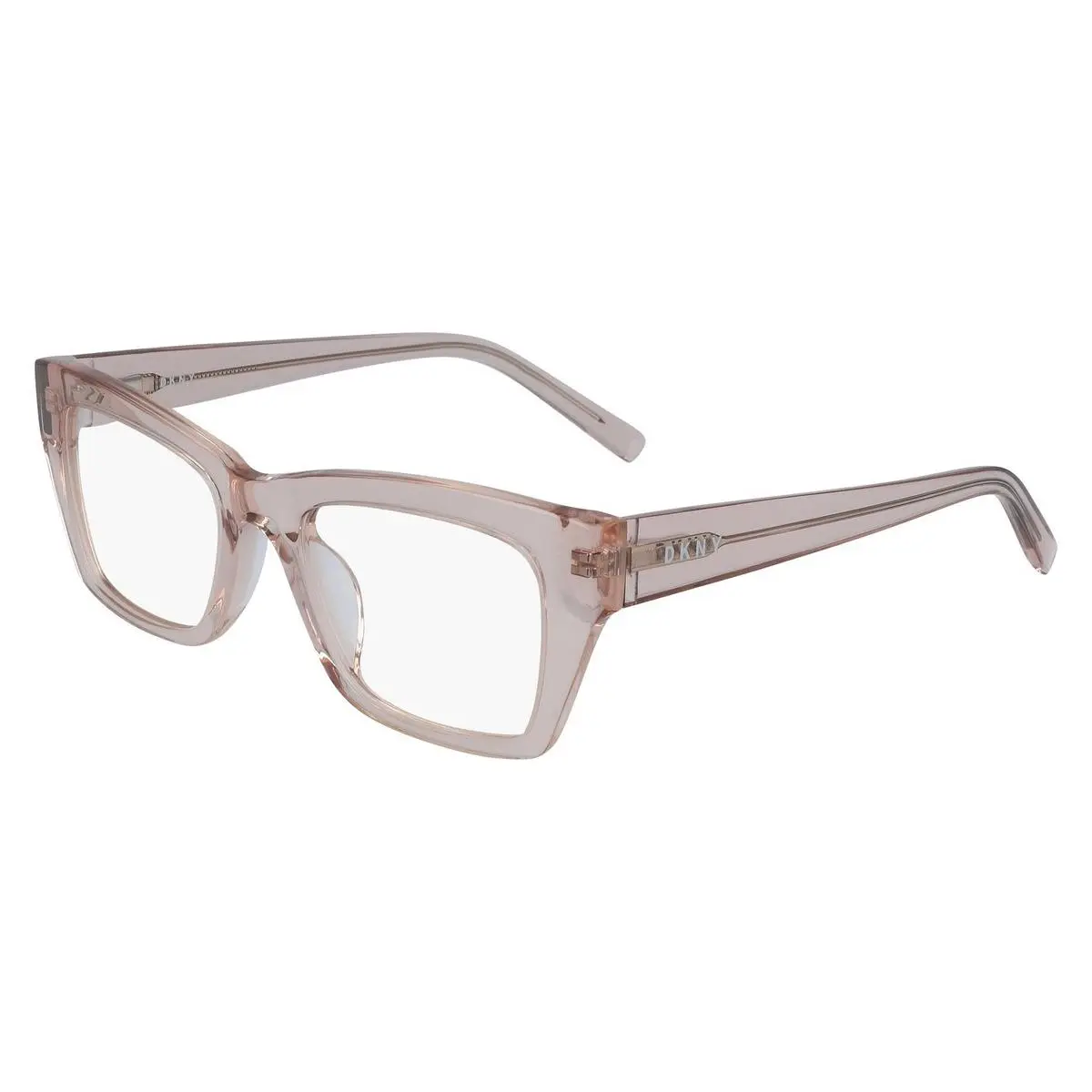 Dkny DK5021 Eyeglasses Women Blush Crystal Square 51mm