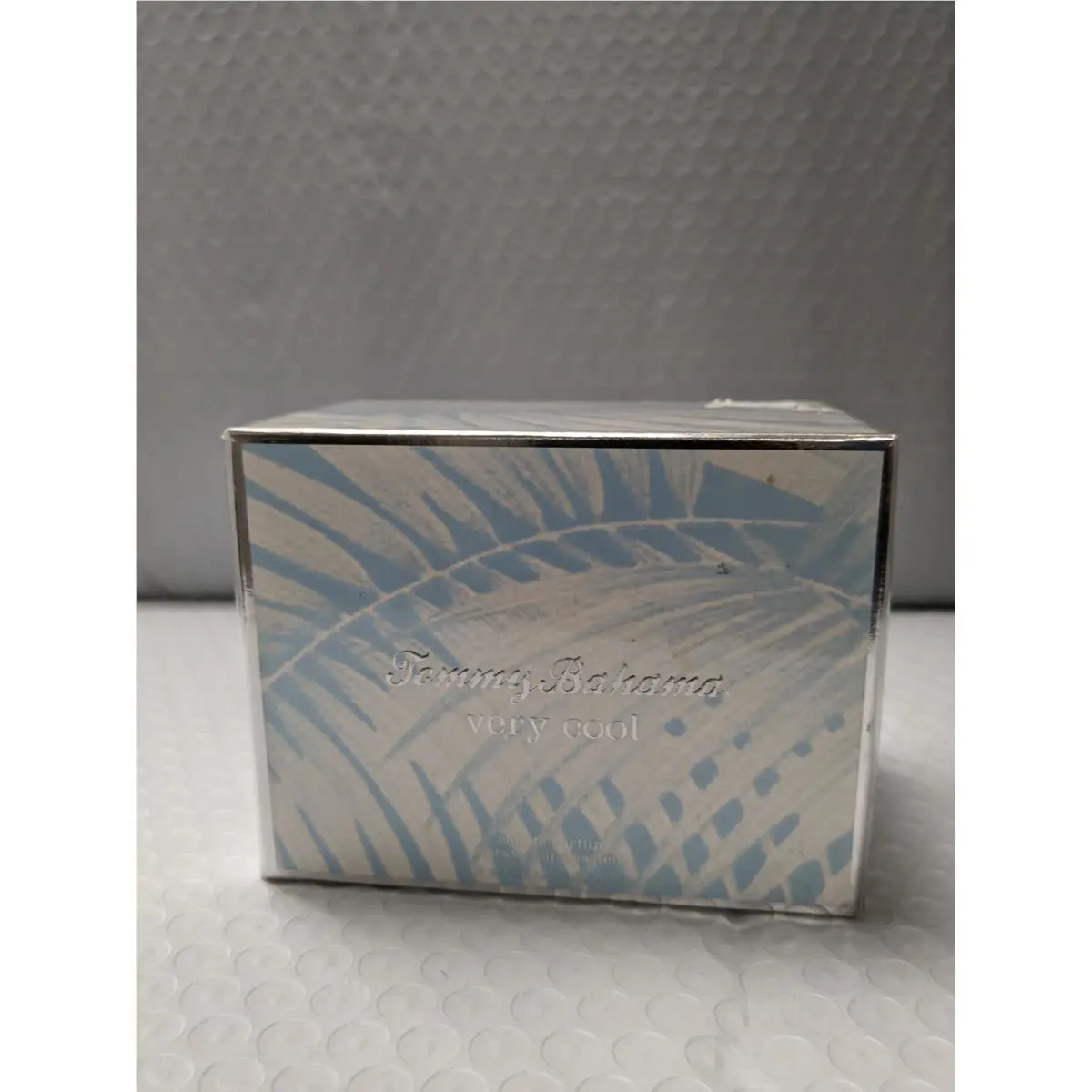 Very Cool by Tommy Bahama For Women 3.4 oz Edp Spray Box Vintage Rear