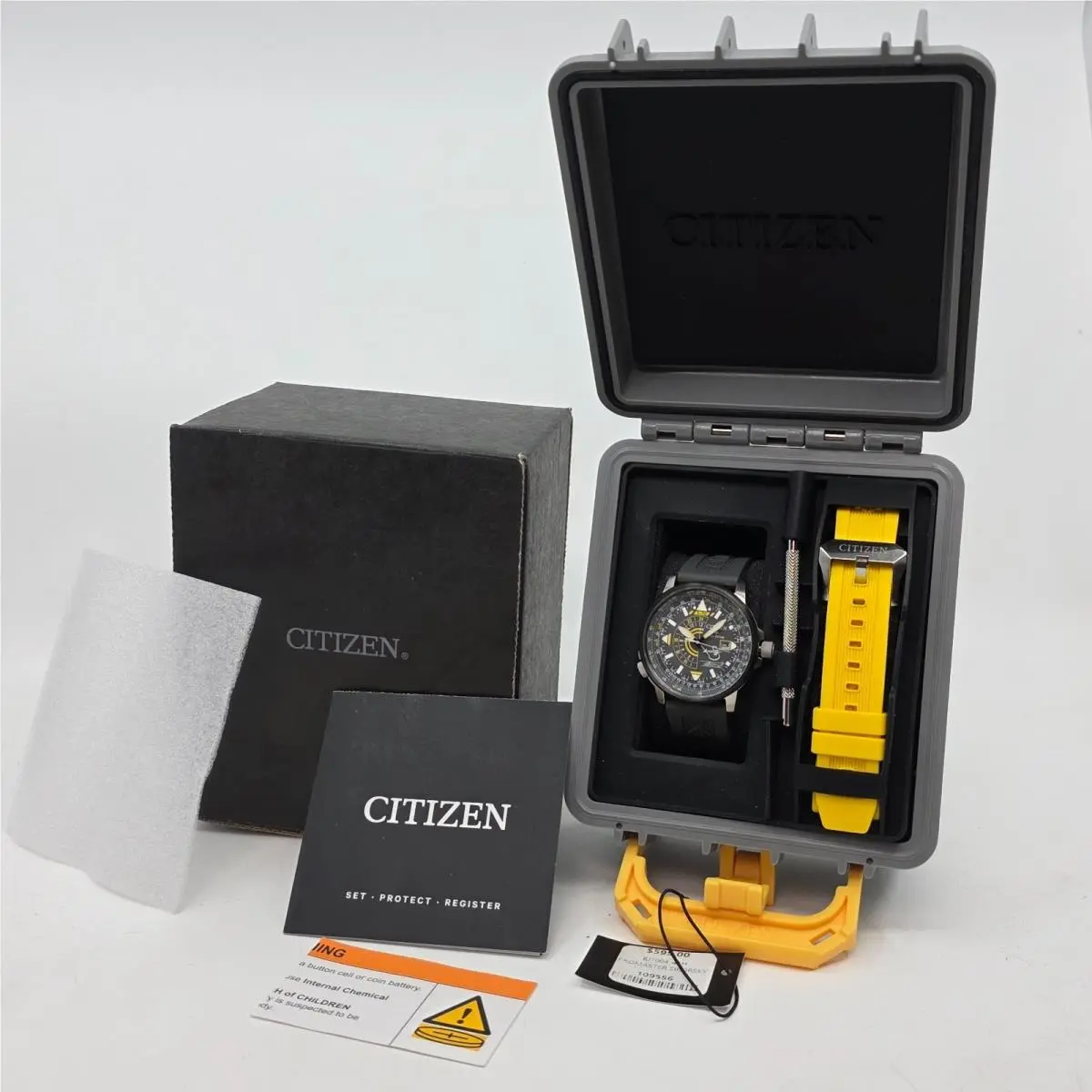 Solar Promaster Nighthawk Sikorsky Black Hawk S-70 Watch BJ7004-43H by Citizen