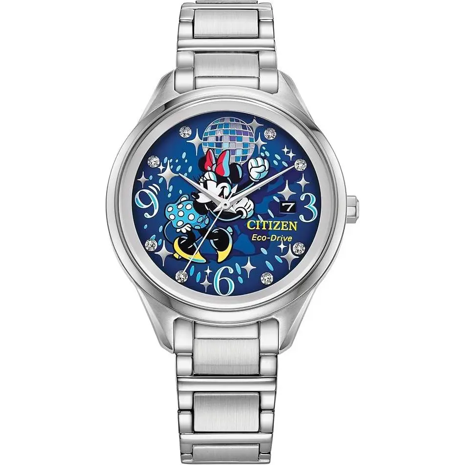 Citizen FE6106-52W Exclusive Dancing Minnie Disney Mickey Mouse Collection Watch