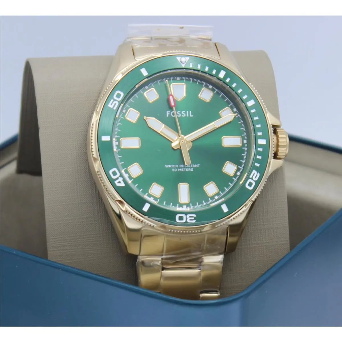 Fossil Dalton Gold Green BQ2884 Men`s Watch