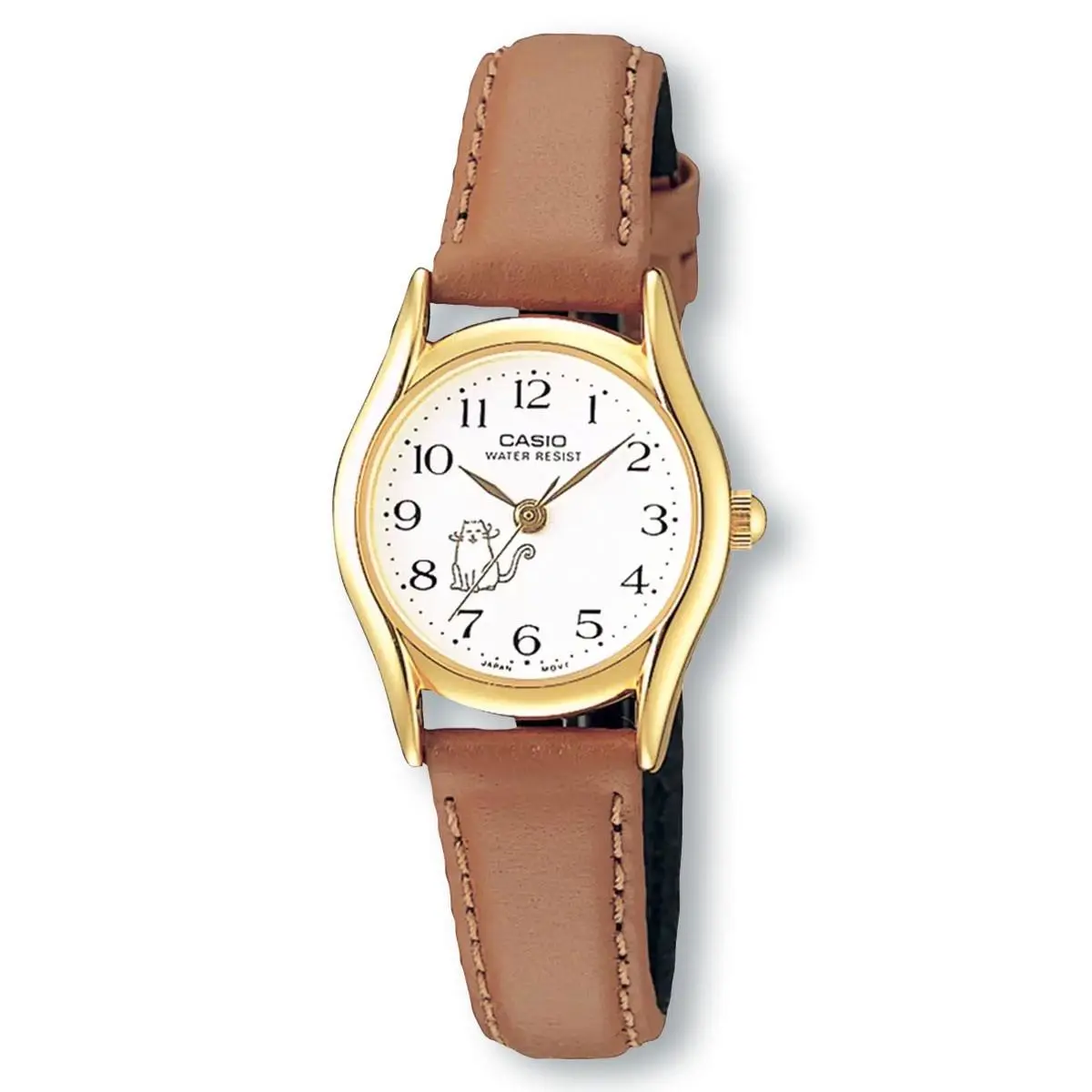 Casio LTP1094Q-7B8 Quartz Analog Womens Leather Band Watch