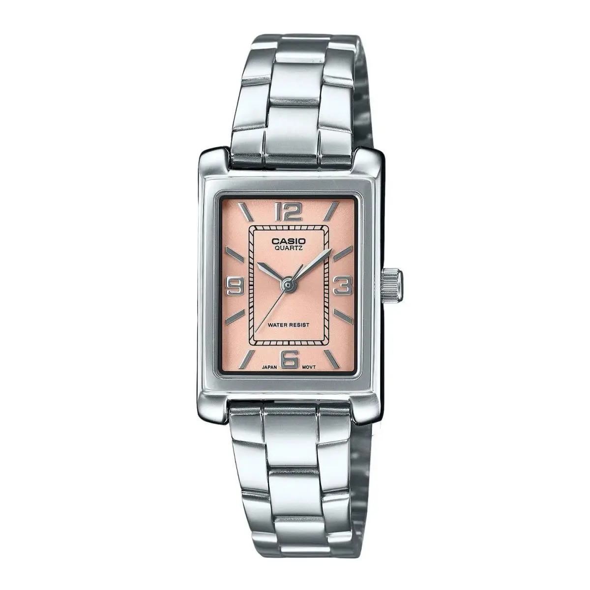 Casio Standard Pink Dial Quartz Dress Women`s Ladies Watch LTP-1234DD-4A