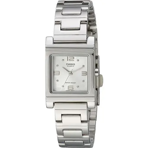 Casio Women`s LTP1237D-7A Analog Quartz Silver Watch