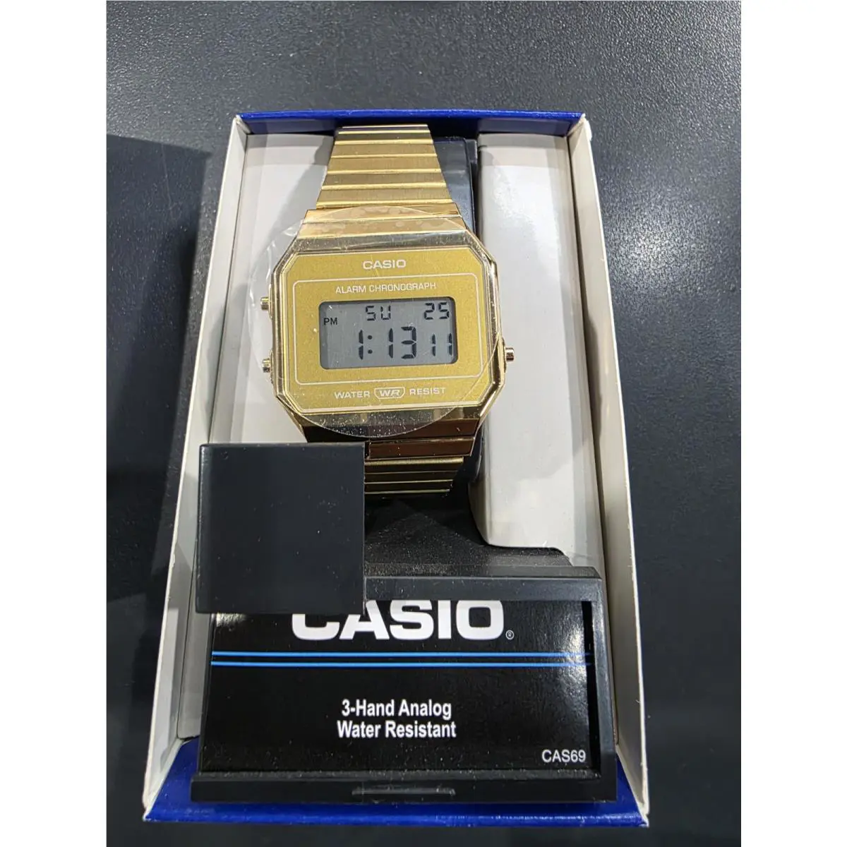 Casio Gold Color Vintage Series A700WEVG-9AVT No Box
