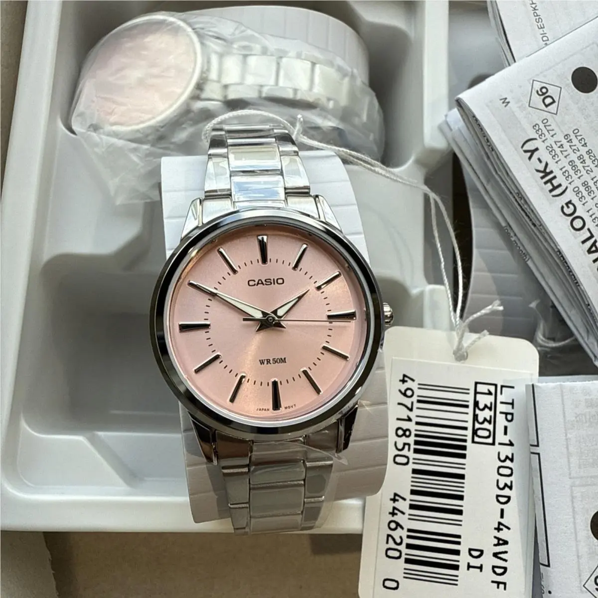 Women`s Classic Series S.steel Band Watch LTP1303D-4A LTP-1303D-4A by Casio
