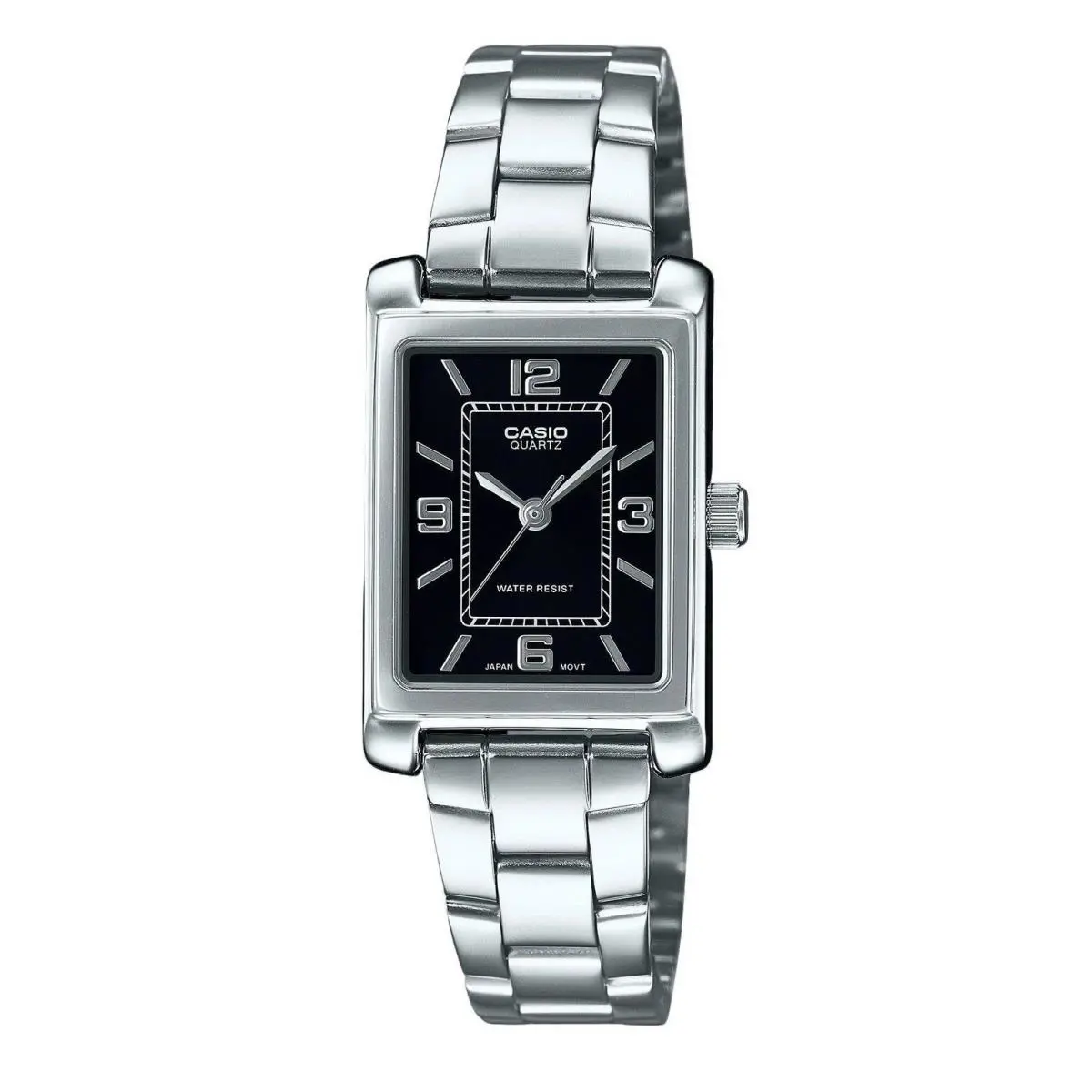 Casio Standard Black Dial Quartz Dress Women`s Ladies Watch LTP-1234DD-1A