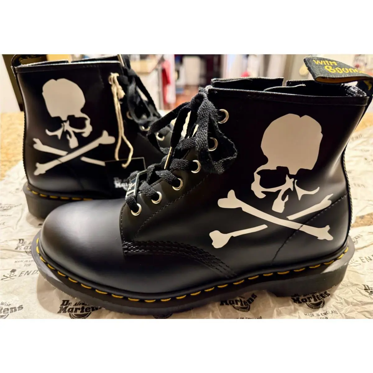 Dr. Martens shoes - END.X MASTERMIND - MASTERMIND - Black 12
