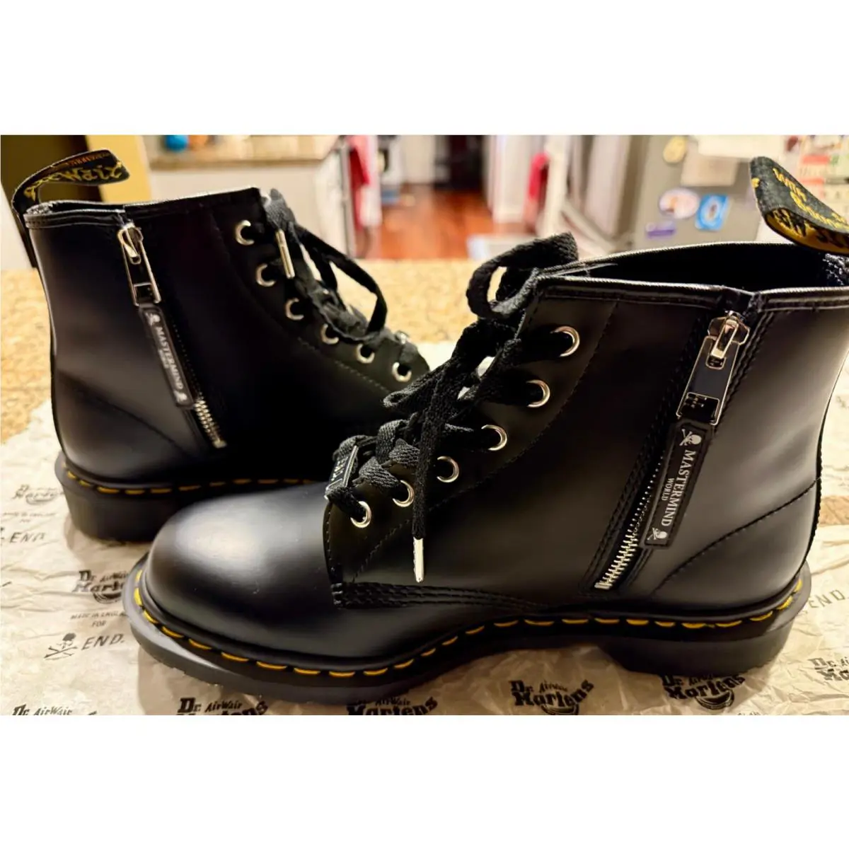Dr. Martens shoes - END.X MASTERMIND - MASTERMIND - Black 13