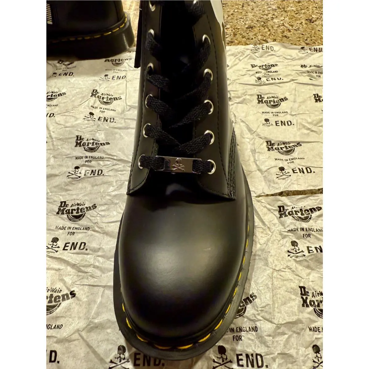 Dr. Martens shoes - END.X MASTERMIND - MASTERMIND - Black 8
