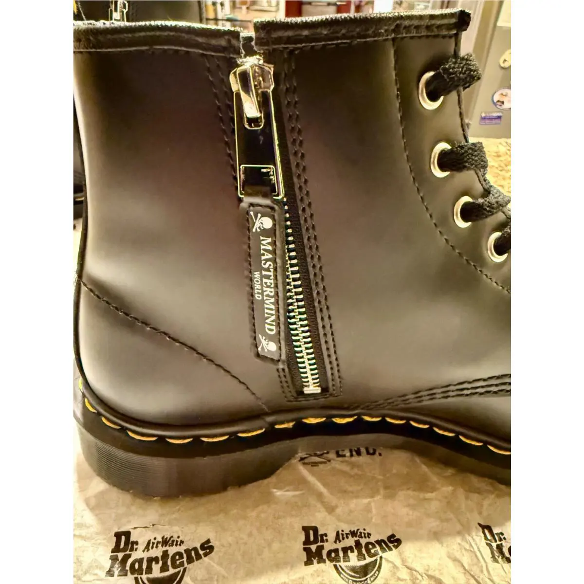 Dr. Martens shoes - END.X MASTERMIND - MASTERMIND - Black 9
