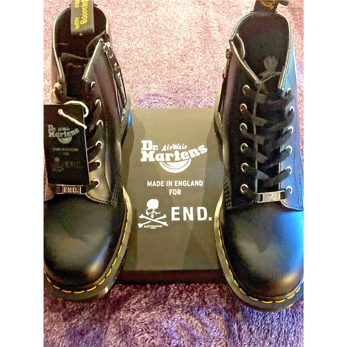 Dr. Martens shoes - END.X MASTERMIND - MASTERMIND - Black 0