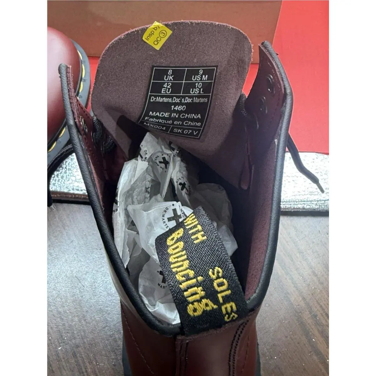 Dr. Martens shoes - Dr. Martens 1460 - Martens - Red 8