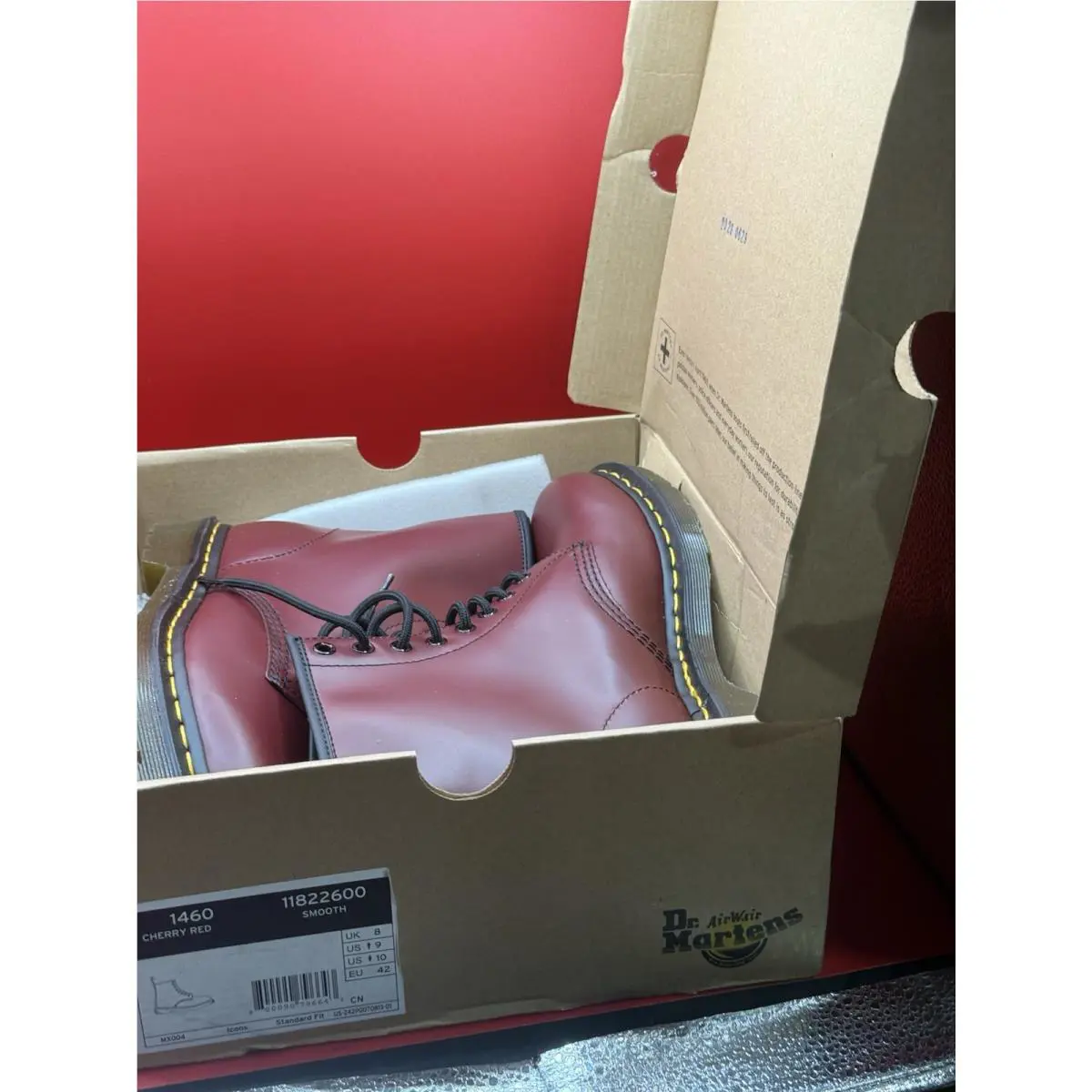 Dr. Martens shoes - Dr. Martens 1460 - Martens - Red 13
