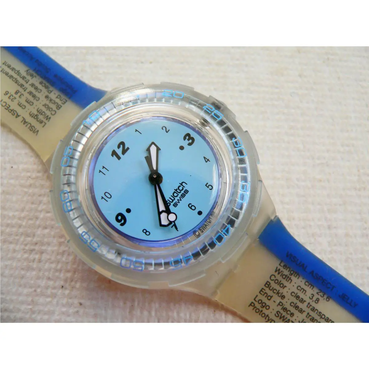 2000 Swatch Watch Access Scuba Antifreeze SHK100