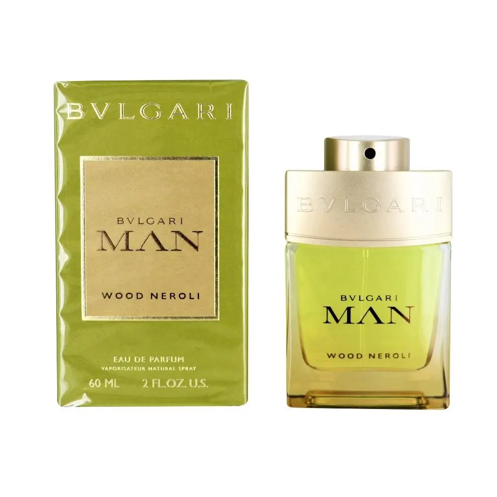 Wood Neroli by Bvlgari Box For Men 2 Oz Eau De Parfum Spray