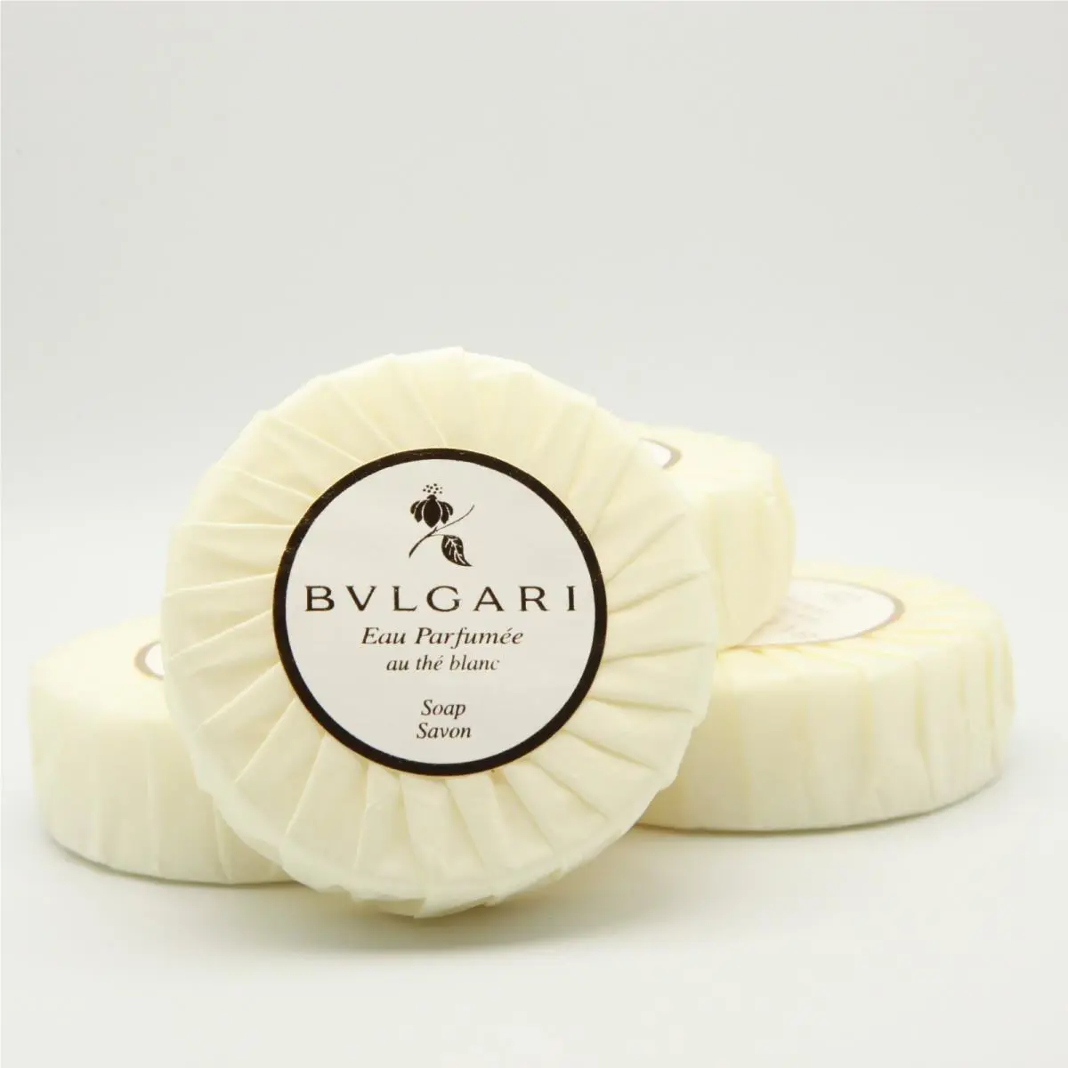 Bvlgari au Thé Blanc White Tea Soap - 2.6oz / 75g Pack Of 8