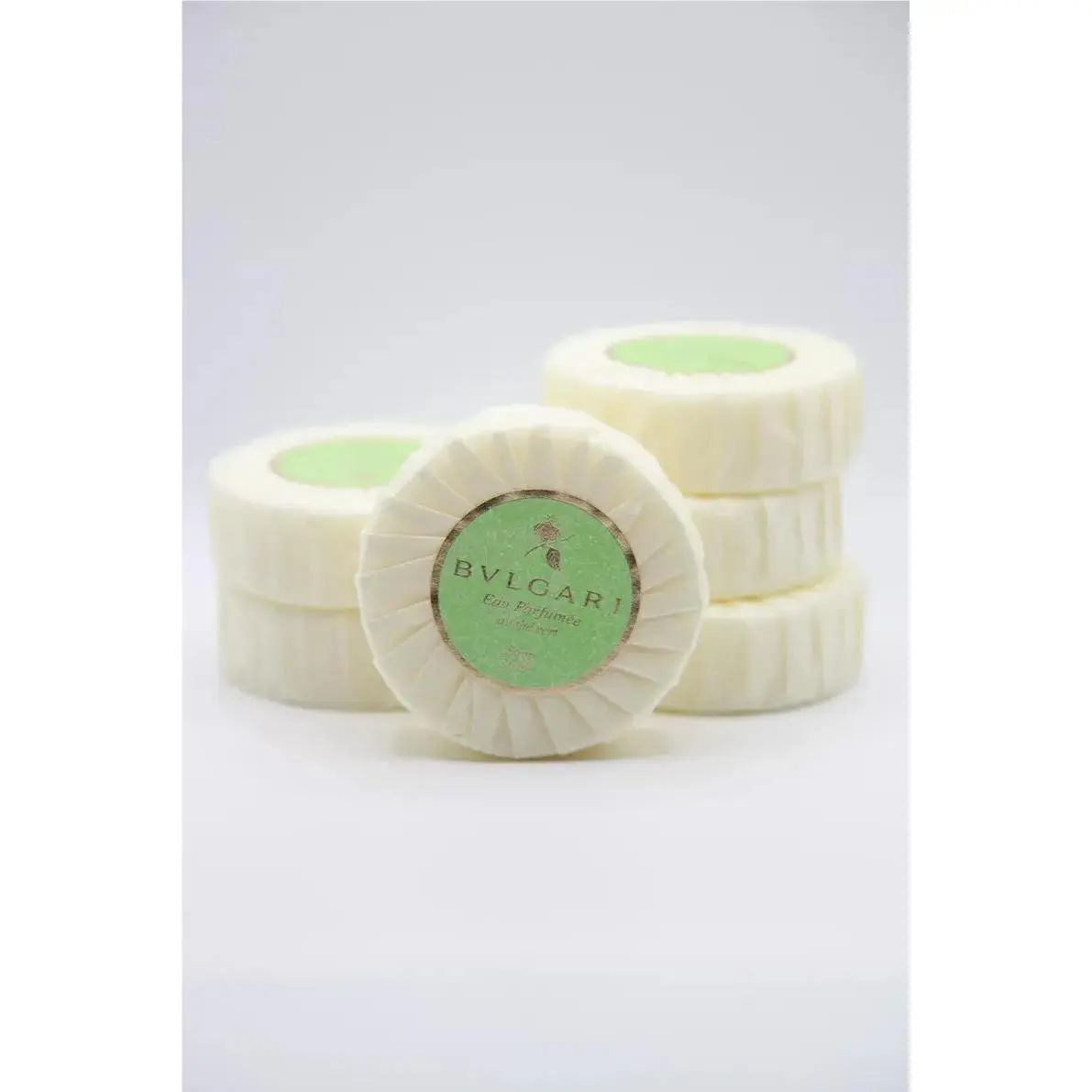 Bvlgari White Tea Green Tea Soap - 1.7oz / 50g Pack Of 12 6 of Each