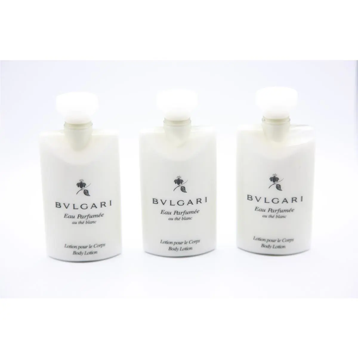 Bvlgari au Thé Blanc White Tea Body Lotion - 2.5 Fl oz / 75mL Pack Of 6