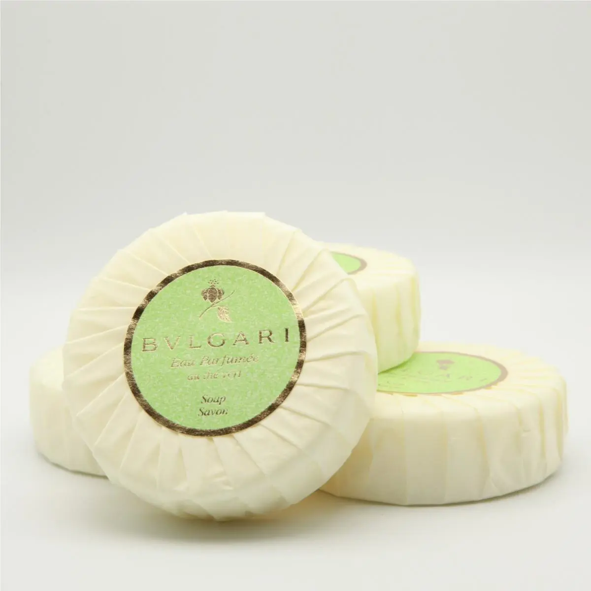 Bvlgari au Thé Vert Green Tea Soap - 1.7oz / 50g Pack Of 8