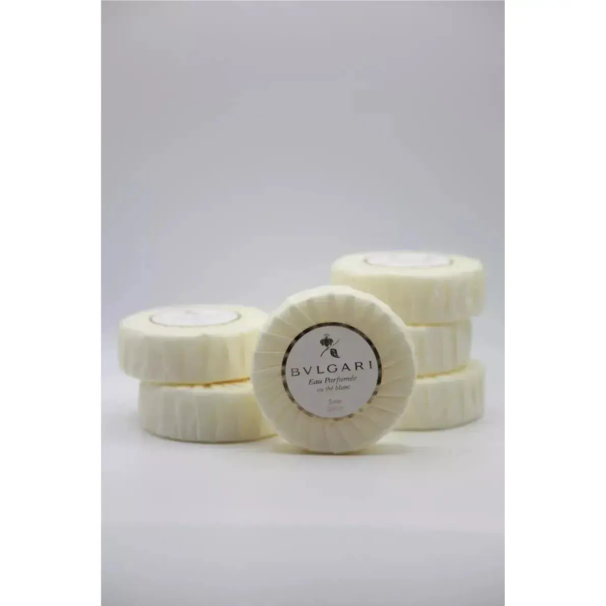 Bvlgari au Thé Blanc White Tea Soap - 2.6oz / 75g Pack Of 6