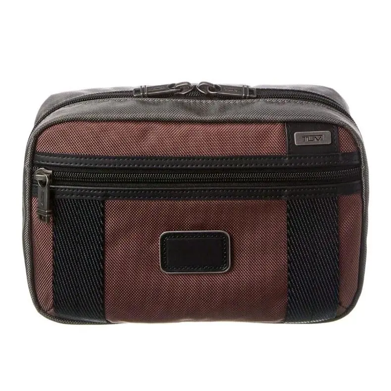 Tumi Fremont Mcguire Kit Ballistic Nylon Travel Dopp Cooper Black
