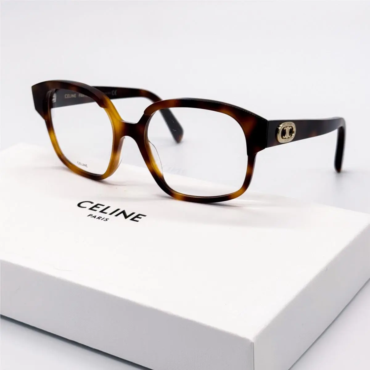 Celine CL50074I 053 Havana Women Eyeglasses Celine
