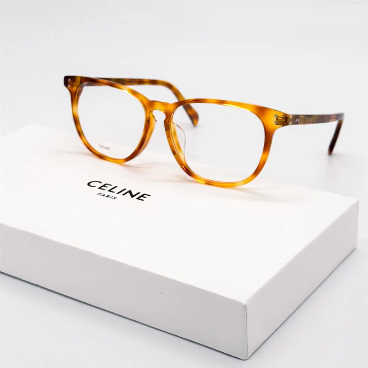 Celine CL50046F 053 Eyeglasses Women Havana Round Eyewear Celine