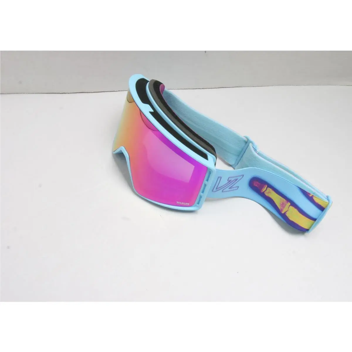 Vonzipper Velo Snow Goggles Thermo Sky Blue / Wildlife Cosmic Chrome Sky