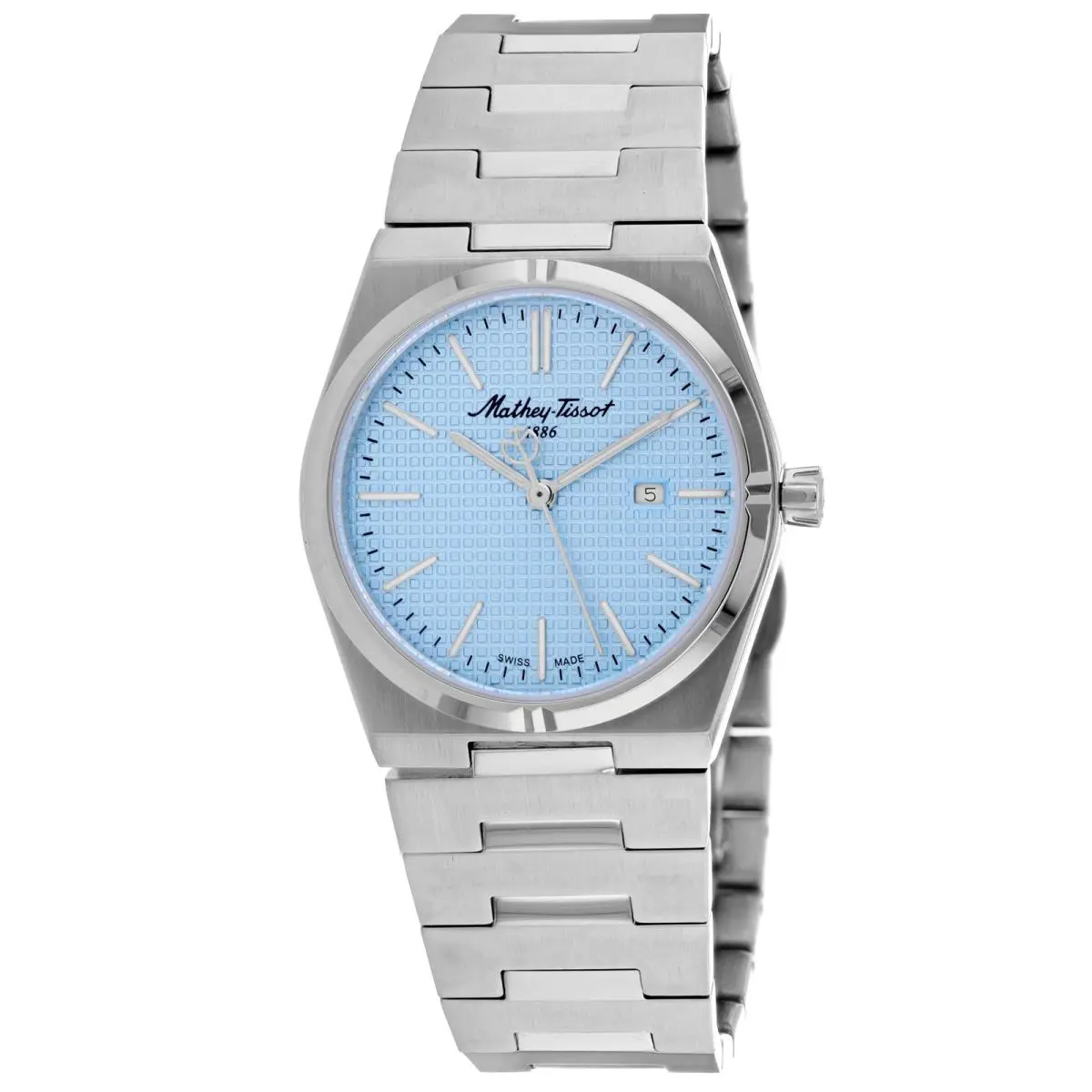 Mathey Tissot Women`s Zoltan Blue Dial Watch - D117SK