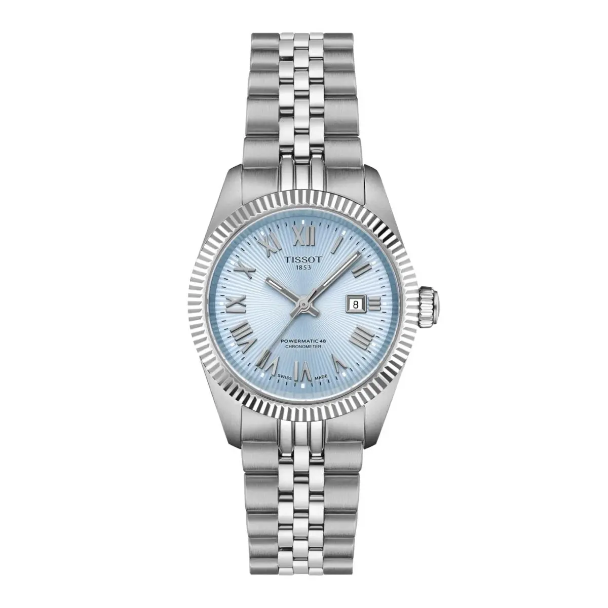 Ballade 30mm Blue Dial Stainless Steel Watch T1562081135300 by Tissot