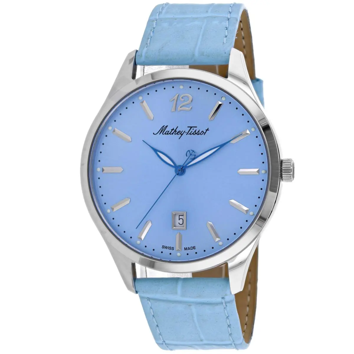 Mathey-tissot Urban Quartz Blue Dial Men`s Watch H411SKY