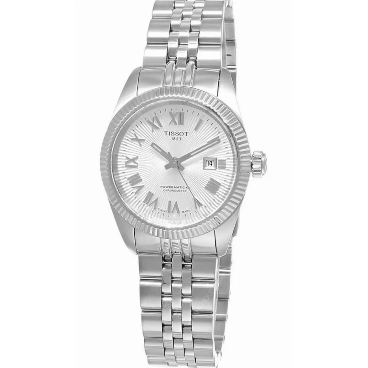 Tissot Ballade Cosc Automatic 30mm Silver Dial Women`s Watch T156.208.11.033.00