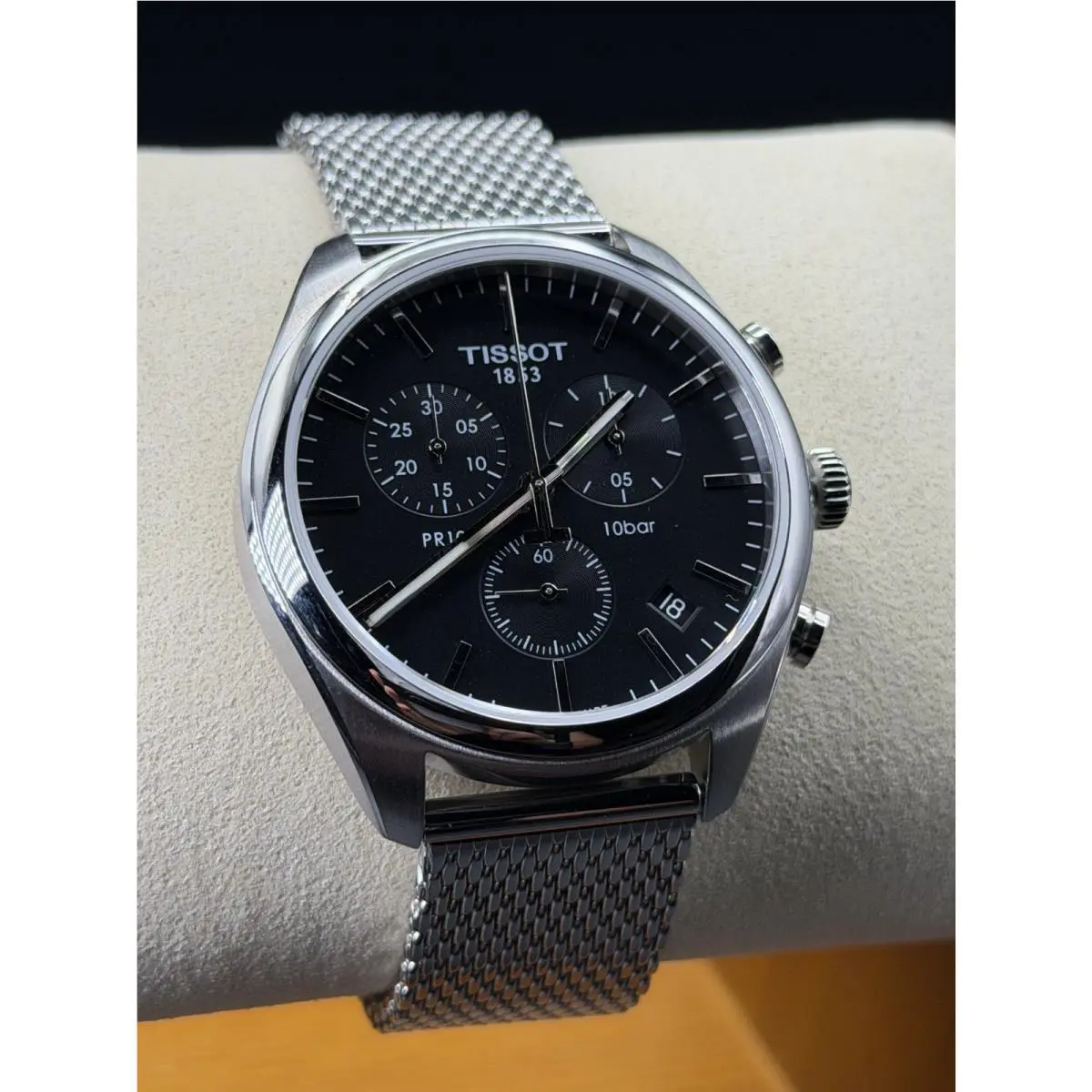 Tissot PR 100 Stainless Steel Chronograph Men`s Watch T101.417.11.051.01