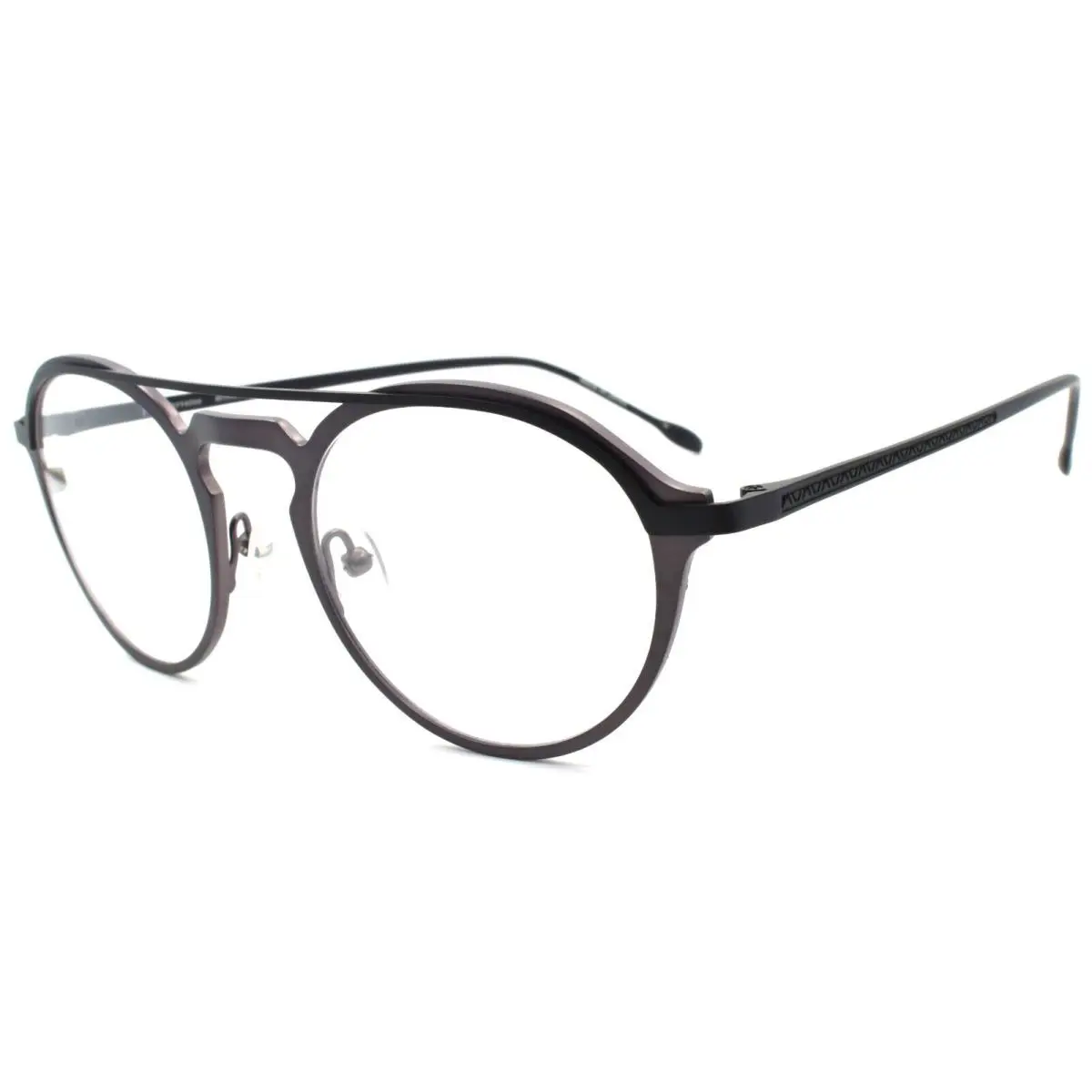 John Varvatos V160 Men`s Eyeglasses Aviator 50-21-140 Gunmetal Japan