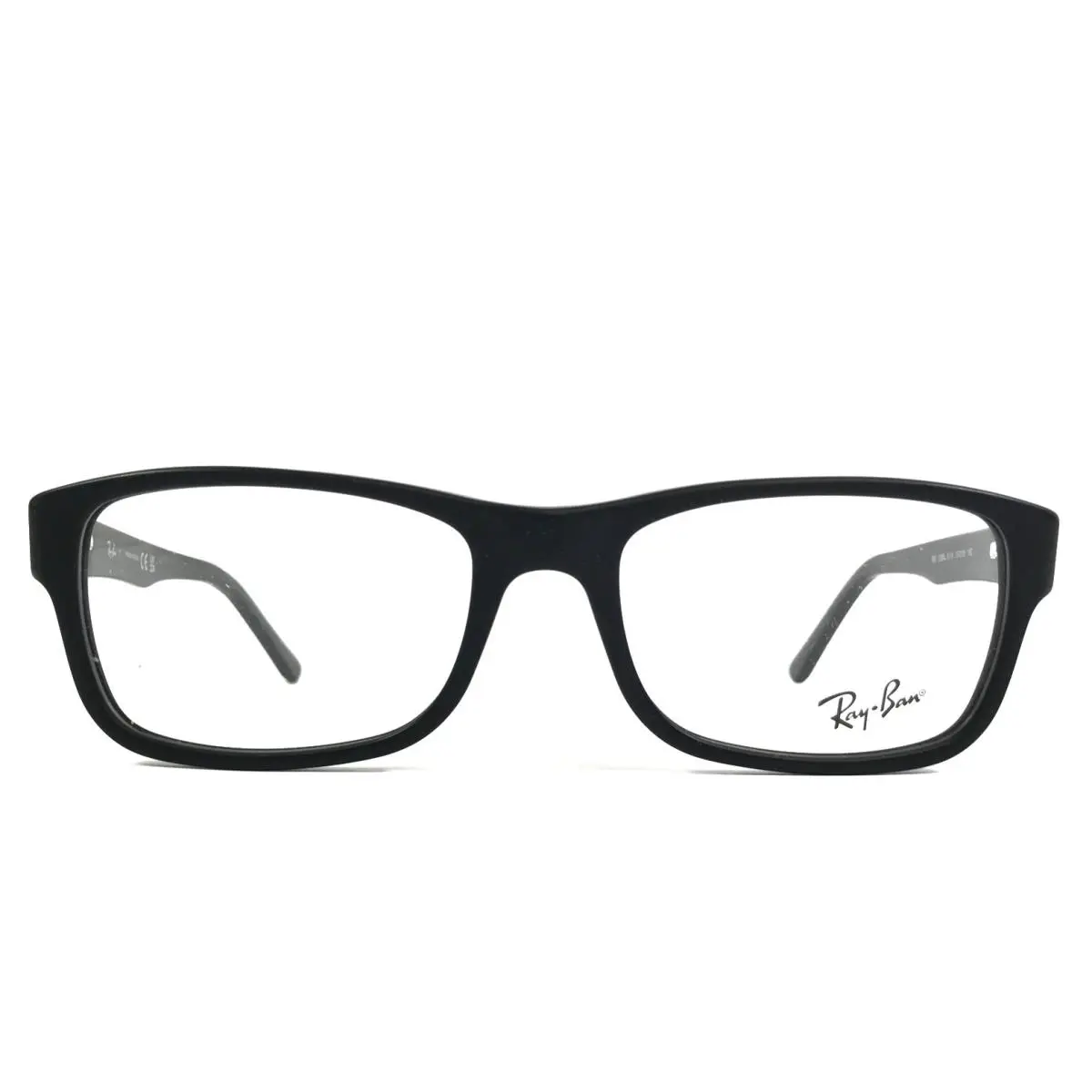 Ray-ban Eyeglasses Frames RB5268 5119 Matte Black Rectangle Full Rim 55-18-150 by Ray-Ban