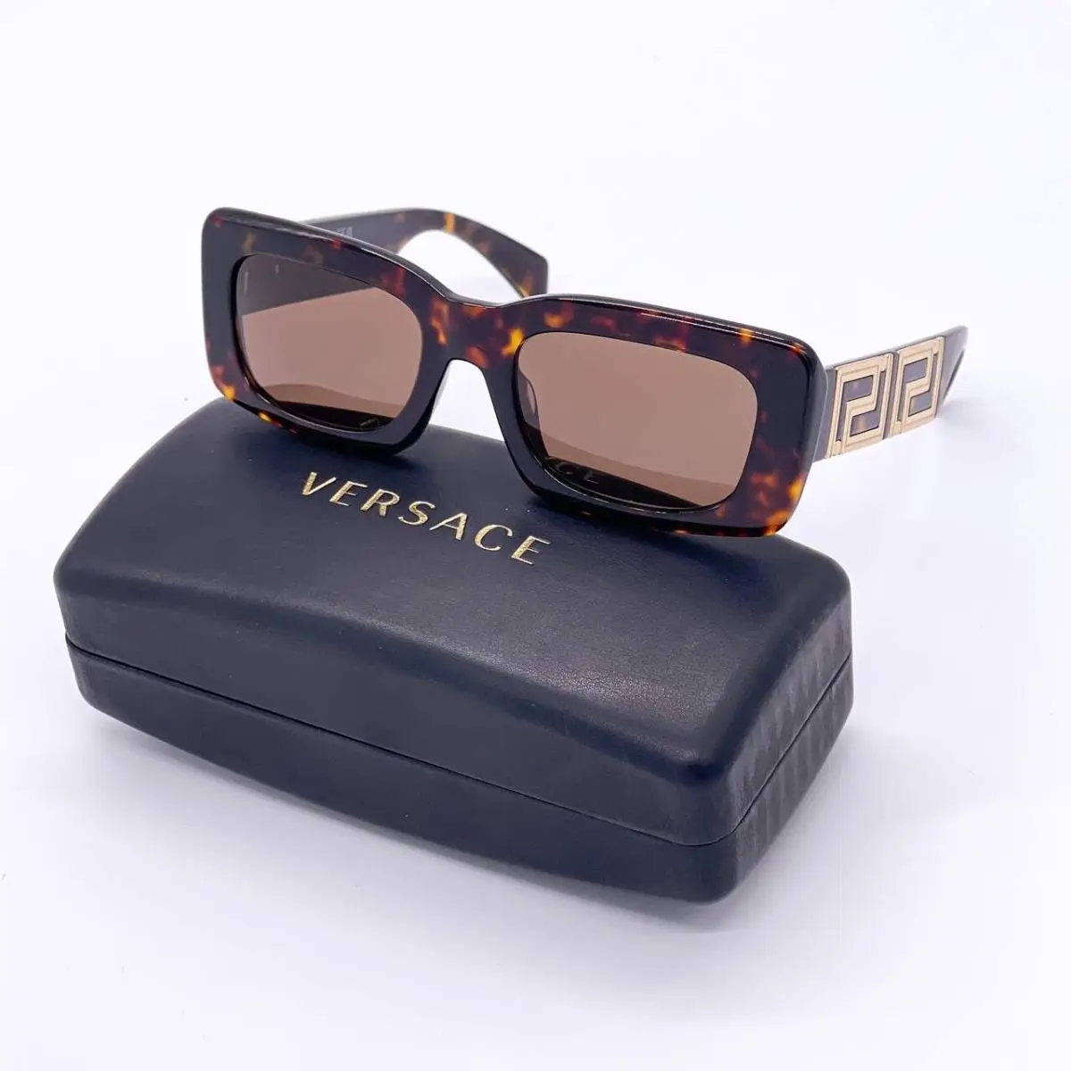 Mod 4444U Havana Unisex Sunglasses  VE4444U 108/73 by Versace