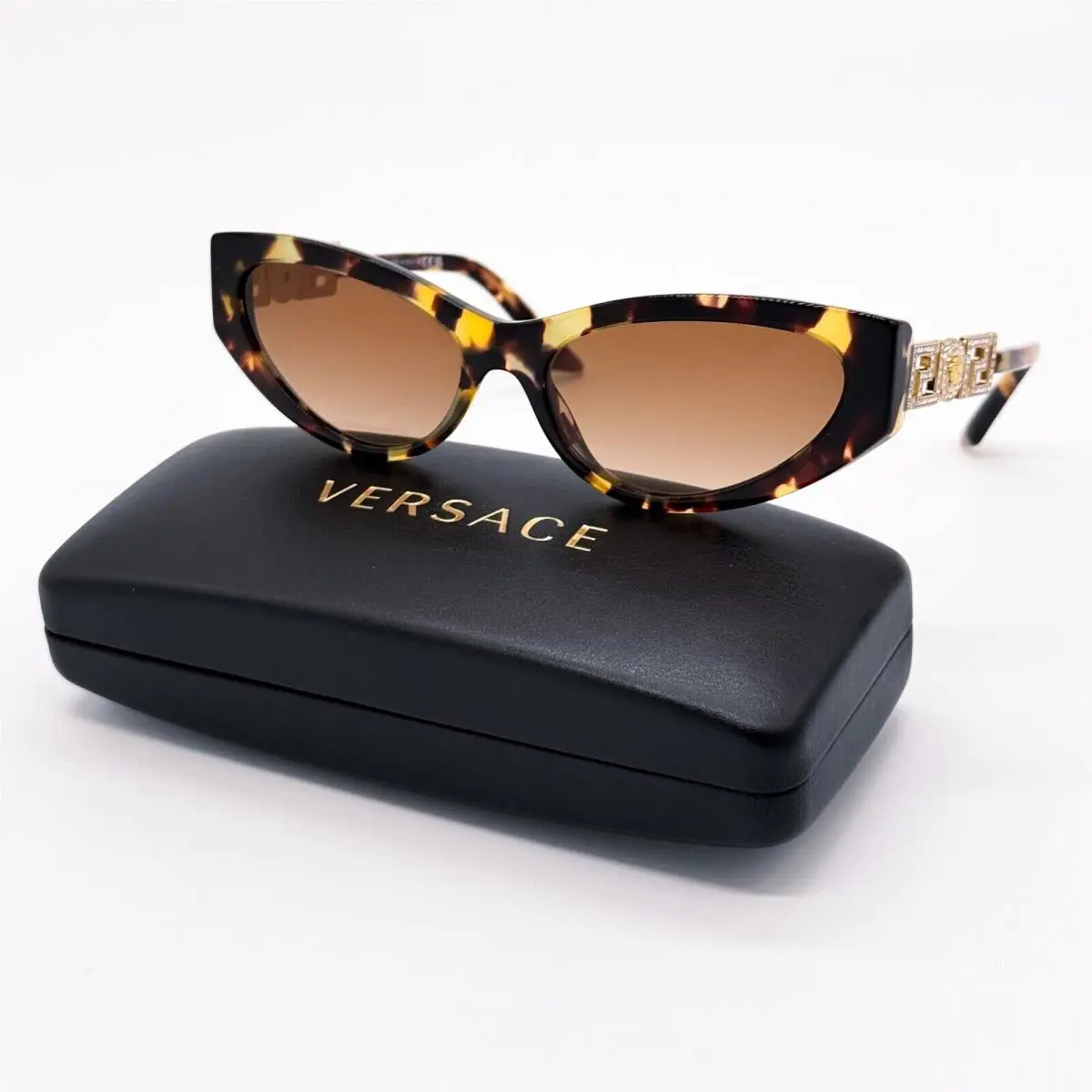 Versace VE4470B 5470/13 Sunglasses VE4470B 547013 Havana Mod 4470B 5470/13