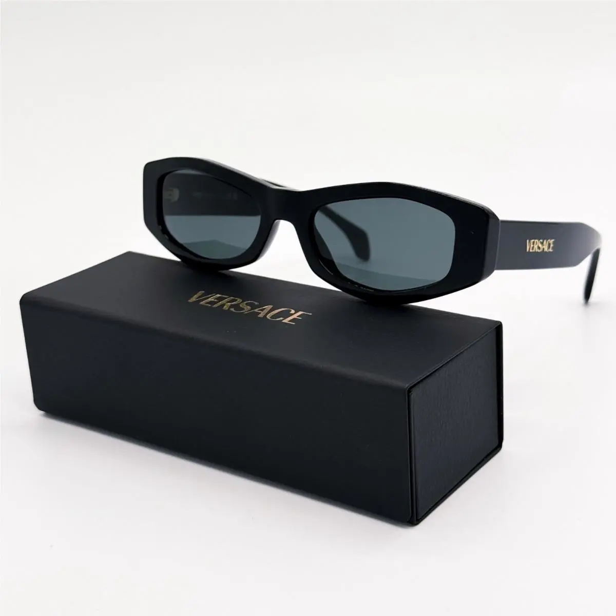 VE4487 GB1/87 Versace Sunglasses Black Eyewear